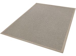 4006749482455 - DEKOWE Teppich Naturana Panama Spezial Teppiche Flachgewebe meliert Sisal-Optik mit Bordüre Wohnzimmer Gr B L 67 cm x 200 cm 8 mm 1 St beige (natur) Esszimmerteppiche