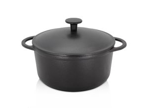 4006776061753 - Fleischtopf KRÜGER Rustica Töpfe schwarz Fleischtöpfe Topf Induktion