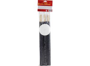 4006822320292 - Handfackel 3er Pack Pechfackel Wachsfackel Gartenfackel Fackel - Favorit