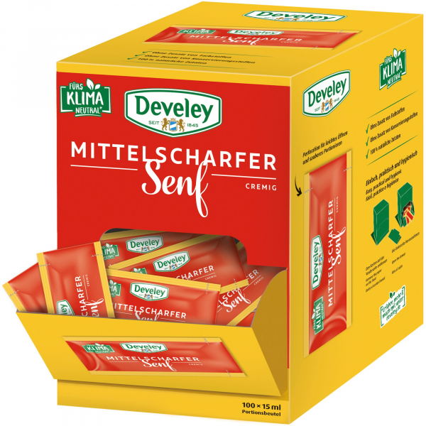 4006824271509 - Senf mittelscharf 618449 4006824271509 200 Stück