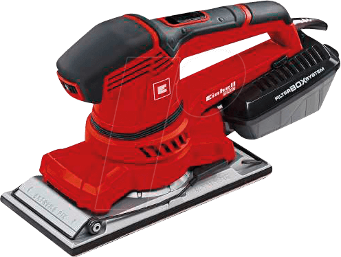 4006825592498 - Schwingschleifer te-os 2520 e 250 w 115x230 mm Drehzahlanpassung Absaugadapter Koffer - Einhell
