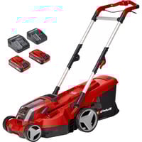 4006825669114 - RASARRO 36 36 (2x3Ah Plus) Power X-Change Akku Rasenmäher inkl 2 Akku inkl Ladegerät mit Schnellspannern Einstellbarer Holm Höhenverstellbarer