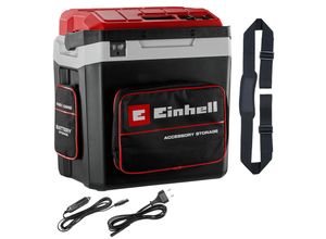 4006825681536 - EINHELL Kühlbox TE-COL 18 27 Li-Solo D (A-G) rot (rot schwarz) B43cm H46cm T315cm Kühlboxen ohne Akku und Ladegerät auch für 12 230V