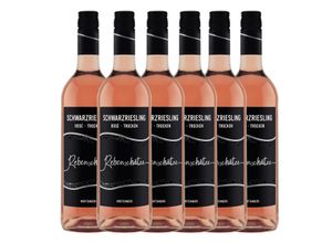 4006840089553 - Rebenschätze Schwarzriesling Rosé Qualitätswein trocken 6er Karton 075L