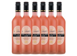 4006840284552 - Edition Gourmet Pinot Meunier Rosé Qualitätswein 075L 6er Karton