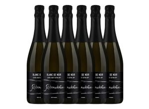 4006840911557 - Rebenschätze Blanc de Noir Cuvée Sekt b A extra dry 075L 6er Karton