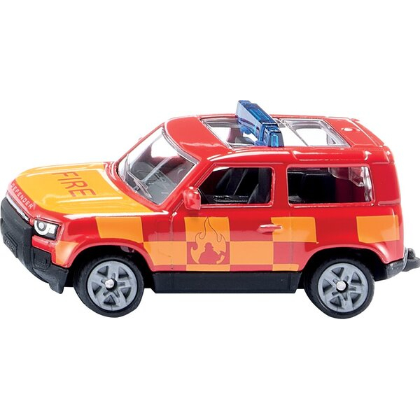 4006874015689 - Land Rover Defender Feuerwehr aus Metall und Kunststoff 4006874015689 Sieper