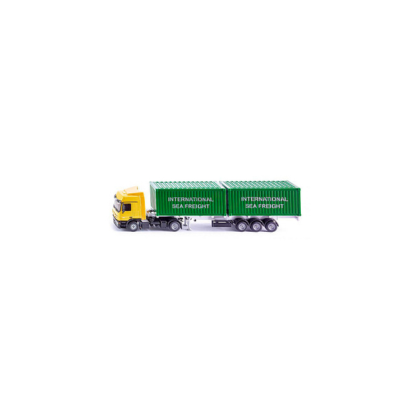 4006874039210 - LKW Mercedes-Benz Actros mit Container 3921 Spielzeugauto  4006874039210 siku