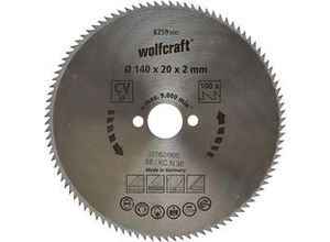 4006885625907 - Kreissägeblatt Ø 140 mm Bohrung Ø 20 mm 80 Zähne