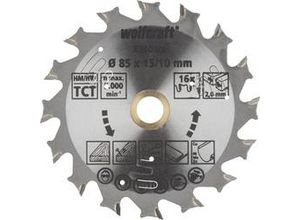 4006885634008 - - Kreissägeblatt ø 85 mm Bohrung ø 15 mm Hartmetall Sägeblatt 4006885634008 - - Kreissägeblatt ø 85 mm Bohrung ø 15 mm Hartmetall Sägeblatt