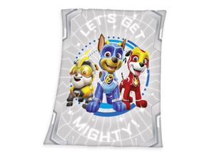 4006891943903 - Paw Patrol Fleece-Decke Größe 160 x 130 cm