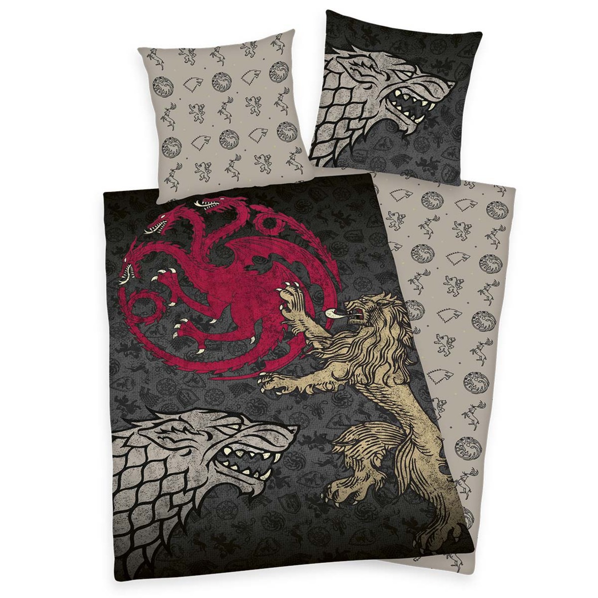 4006891961211 - Game of Thrones Bettwäsche Größe 135 x 200 cm 4006891961211 - Game of Thrones Bettwäsche Größe 135 x 200 cm