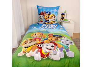 4006891965790 - Bettwäsche PAW PATROL Paw Patrol Gr B L 135 cm x 200 cm 1 St 1 St Renforcé B L 80 cm x 80 cm bunt Glow in the Dark