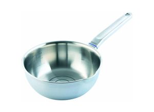 4006925283203 - Sauteuse ø 20 cm lafer Kochtopf aus 18 10 Edelstahl und Aluminium mit Abgießrand Kochgeschirr für Ceran- Gas- Elektro- Induktionsherde