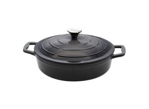 4006925338286 - Servierbräter 28 cm Gusseisen grau