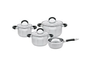 4006925509044 - Topfset Basic Black Steam 4-teilig