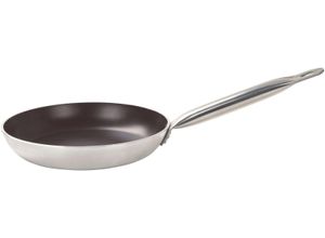 4006925613413 - Bratpfanne ELO Bistro-Line Pfannen Gr Ø 40 cm + Höhe 6 cm silberfarben (silber) Bratpfannen langer handlicher Edelstahl Profi Griff Induktion