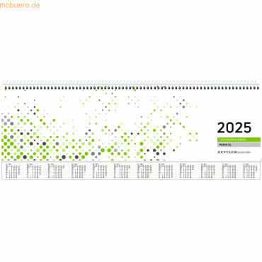 4006928024667 - ZETTLER Tischquerkalender PERFO XL 137-0013 1W2S 4006928024667