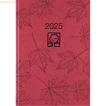 4006928024780 - Taschenkalender 610 Recycling 102x142cm 7 Tage 6 Seiten wein