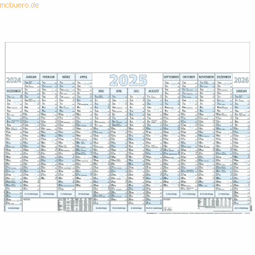 4006928025381 - ZETTLER Plakatkalender 915-0015 14M1S gerollt 5St 40069280253