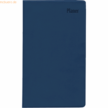 4006928025503 - Taschenplaner 501 95x16cm 1 Monat 1 Seite Leporello blau 2025