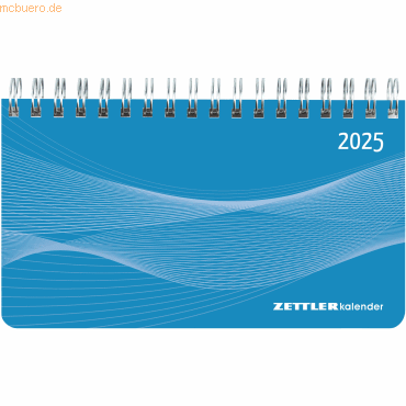 4006928025893 - Mini-Querkalender 579 156x90cm 1 Woche 2 Seiten blau 2025