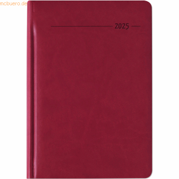 4006928026722 - Wochenbuch 766 15x21cm 1 Woche 2 Seiten Tucson rot 2025