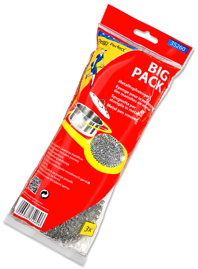 4006938352606 - Peggy Perfect Edelstahl-Topfreiniger 3er Pack 4006938352606 - Peggy Perfect Edelstahl-Topfreiniger 3er Pack