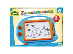 4006942656967 - LENA® Magnet-Zeichentafel Zauberzeichner - Klein