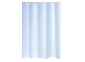 4006956073217 - Duschvorhang Folie Standard inkl Ringe weiß 240x180 cm