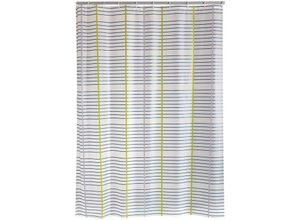 4006956119113 - - Duschvorhang Folie Classique inkl Ringe Semitransparent-multicolor 180x200 cm - Semitransparent-multicolor