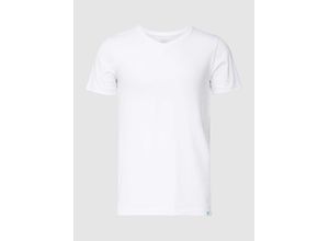 4007065631374 - T-Shirt mit V-Ausschnitt Modell Long Life Cotton T-shirt