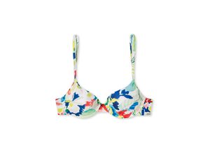 4007065643216 - Schiesser Damen Bügel-Bikini-Top - Aqua Mix & Match Nautical mehrfarbig