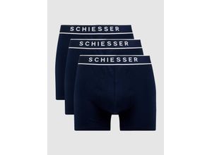 4007065791917 - Shorts 3er-Pack Organic Cotton Webgummibund dunkelblau - 95 5 für Herren 45678910