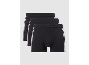 4007065797223 - Shorts 3er-Pack Organic Cotton Streifen schwarz - 95 5 5