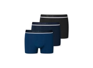 4007065800145 - Shorts 3er-Pack Organic Cotton Webgummibund blau schwarz - 95 5 für Herren 45678910