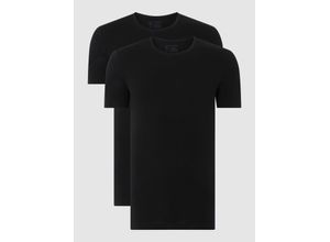 4007065868558 - T-Shirt mit Stretch-Anteil im 2er-Pack