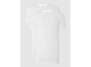 4007065868619 - Shirts kurzarm 2er-Pack Organic Cotton Rundhals weiß – 95 5 8