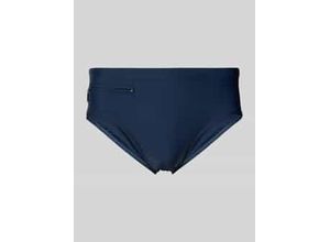 4007066059917 - Bade-Sir mit Reißverschluss-Tasche Wirkware recycelt feiner Streifen admiral - Nautical Casual für Herren 5678910