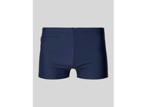 4007066059993 - Bade-Retroshorts mit Reißverschluss-Tasche Wirkware recycelt feiner Streifen admiral - Nautical Casual für Herren