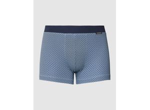 4007066222779 - Shorts Feininterlock gemustert air dunkelblau - Fine Interlock für Herren 5678