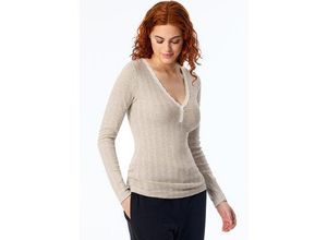 4007066352780 - SCHIESSER Shirt langarm grau meliert - Revival Agathe 42 female