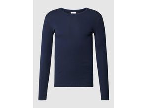 4007066400382 - Longsleeve mit geripptem Rundhalsausschnitt Modell Ludwig