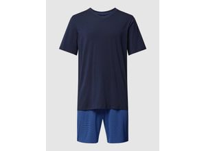 4007066402607 - Pyjama in Two-Tone-Machart