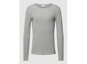 4007066414440 - Longsleeve in melierter Optik Modell REVIVAL