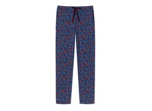 4007066427396 - SCHIESSER Loungehose lang Jersey Blumen multicolor - Mix+Relax 34 female