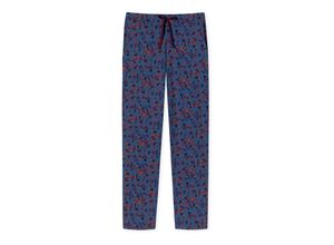 4007066427433 - SCHIESSER Loungehose lang Jersey Blumen multicolor - Mix+Relax 42 female