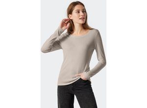 4007066851702 - SCHIESSER Shirt langarm beige - Revival Martina 42 female