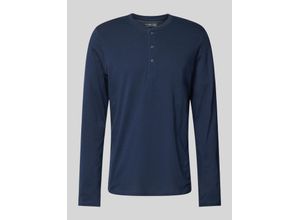 4007066896451 - Longsleeve mit kurzer Knopfleiste