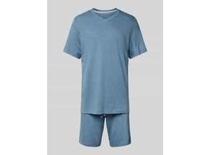 4007066911604 - Pyjama mit V-Ausschnitt 4007066911604 - Pyjama mit V-Ausschnitt